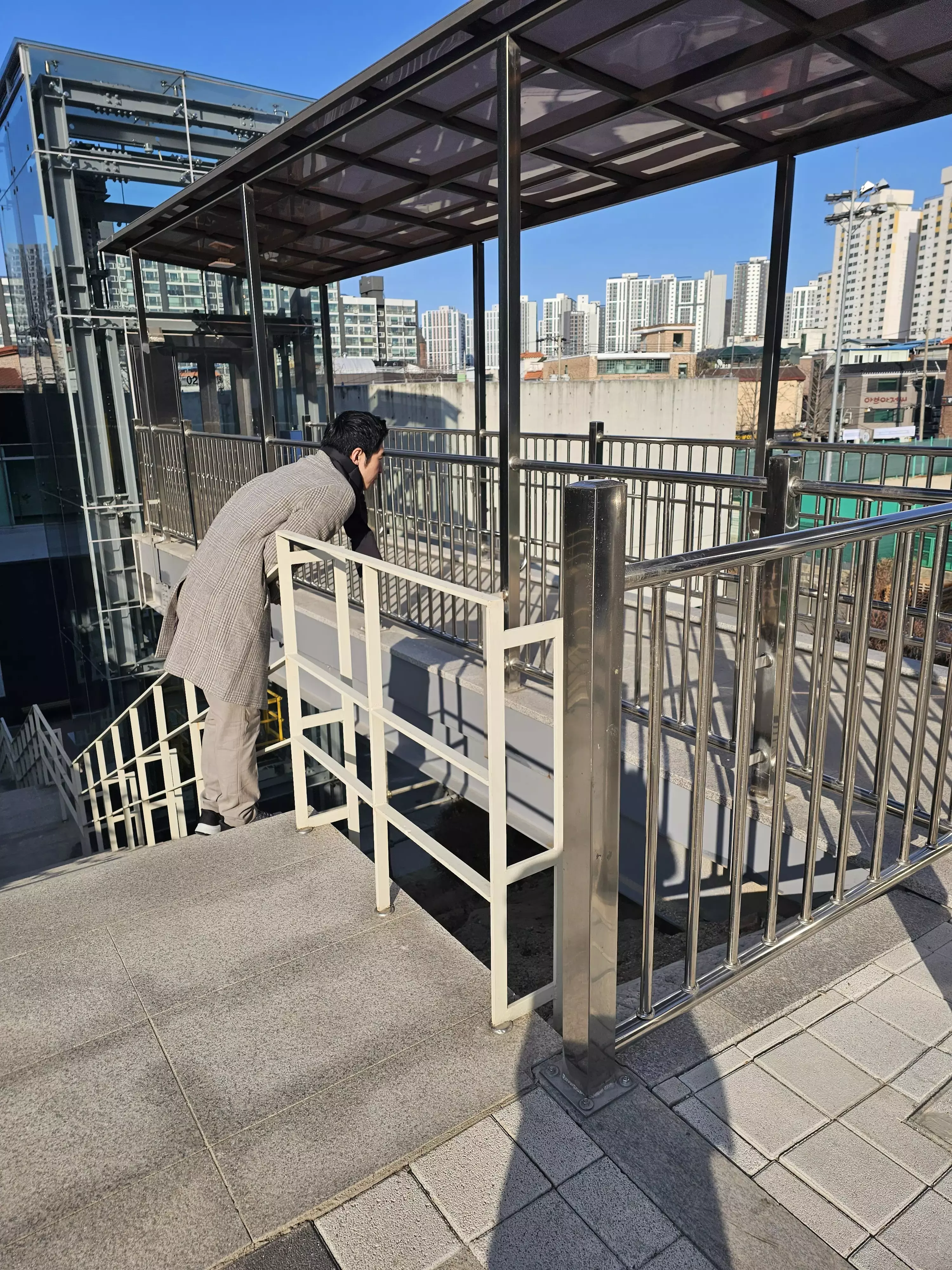 안성 한경대학교 장애인 외부승강기 주간 그린낙농센터 및 외부 마감 디자인 3