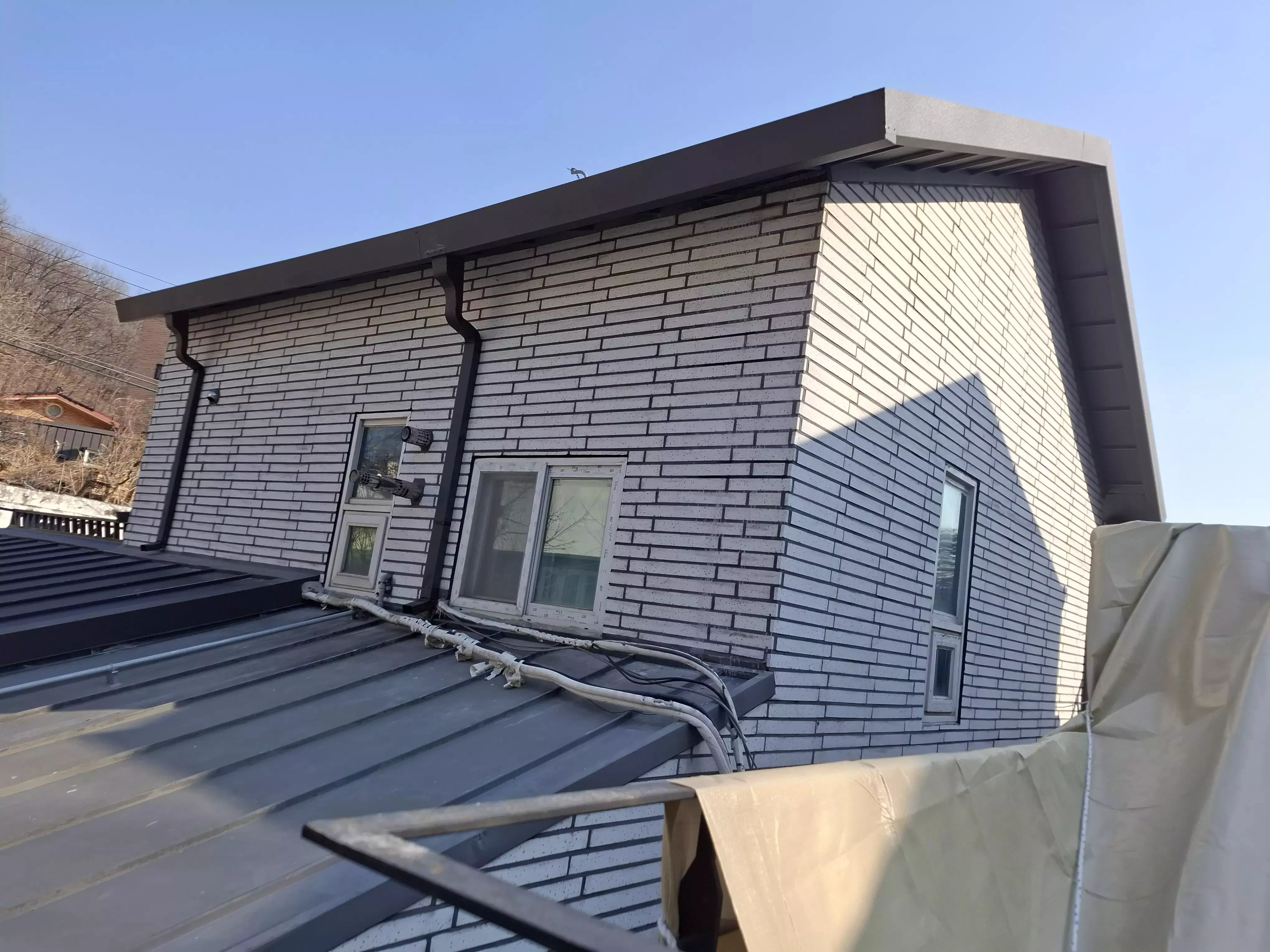 용인 기흥구 상하동 단독주택 파벽돌 외부 마감재 변경 리모델링 투시도 2