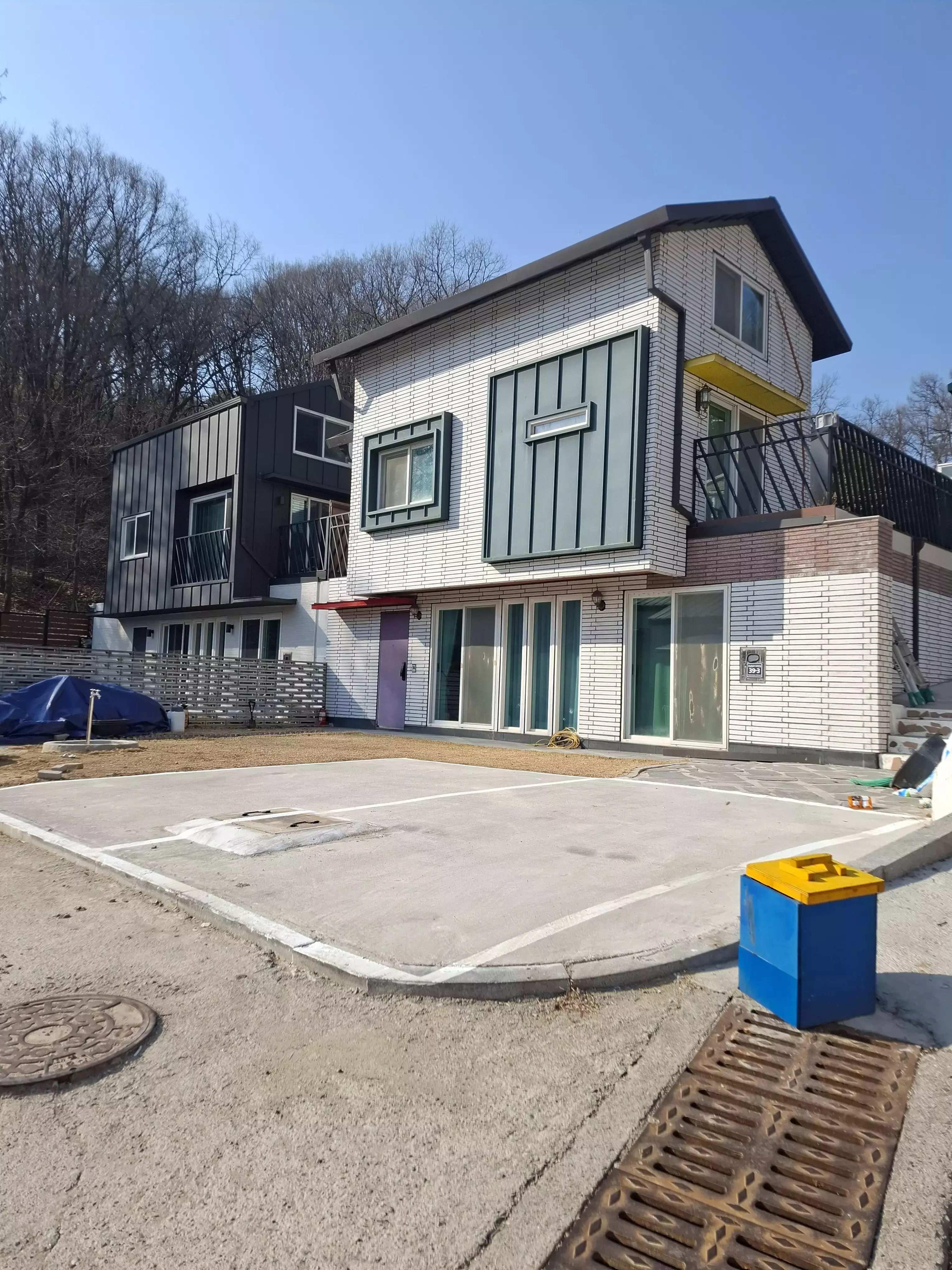 용인 기흥구 상하동 노후 단독주택 리모델링 및 증축 건축설계 에센셜 리빙 전경