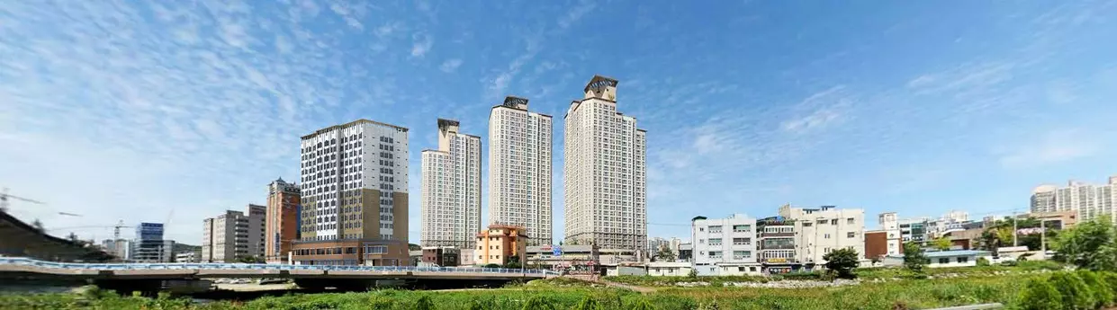 용인 이안두드림 주거형 오피스텔 및 도시형생활주택 신축 설계 메인 조감도